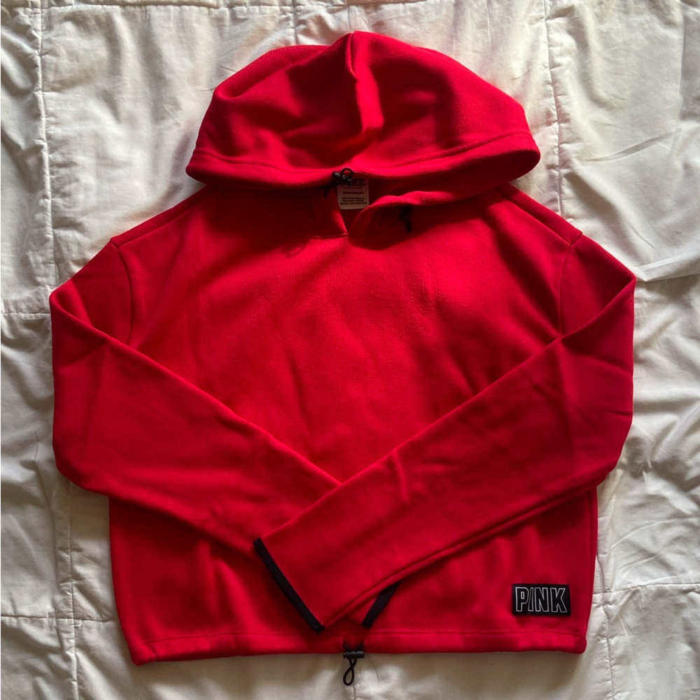 Victoria’s Secret/PINK red drawstring hoodie 

completely new
